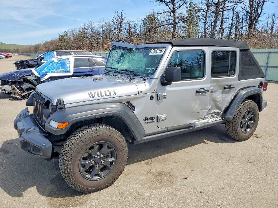 2021 JEEP WRANGLER UNLIMITED — VIN 1C4HJXDG1MW631665