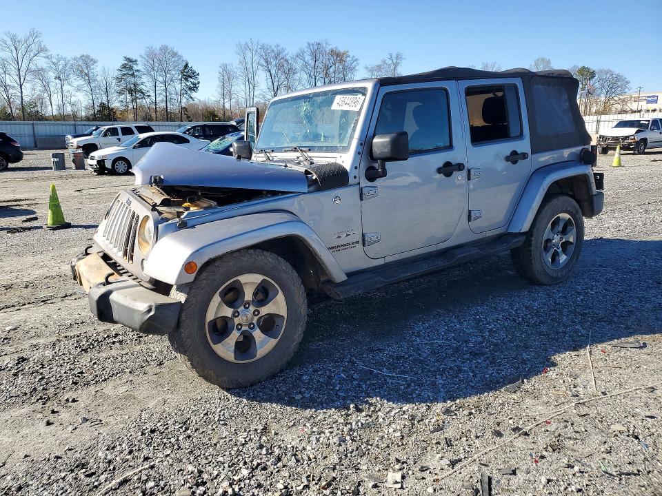 2016 JEEP WRANGLER UNLIMITED — VIN 1C4BJWEG8GL162272