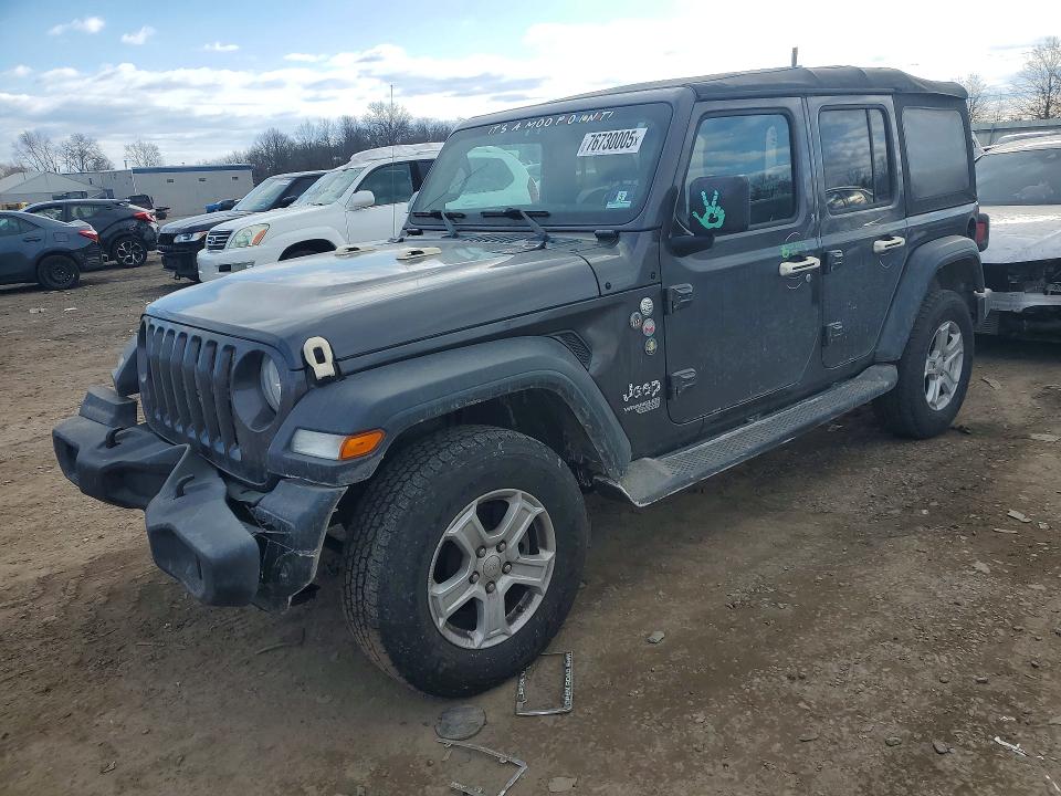 2018 JEEP WRANGLER UNLIMITED — VIN 1C4HJXDG2JW208783
