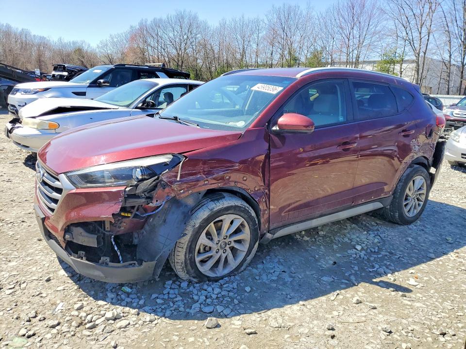 2018 HYUNDAI TUCSON — VIN KM8J33A48JU641580