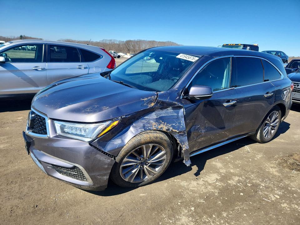 2018 ACURA MDX — VIN 5J8YD4H57JL016938