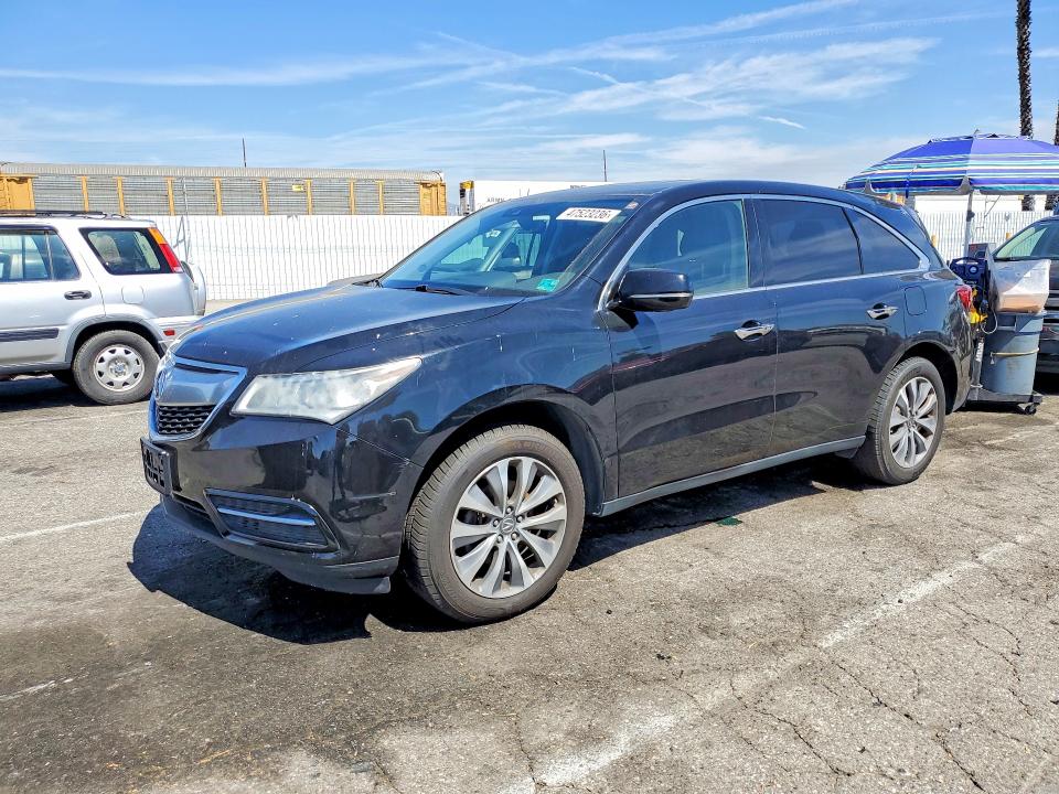 2016 ACURA MDX — VIN 5FRYD3H46GB010560