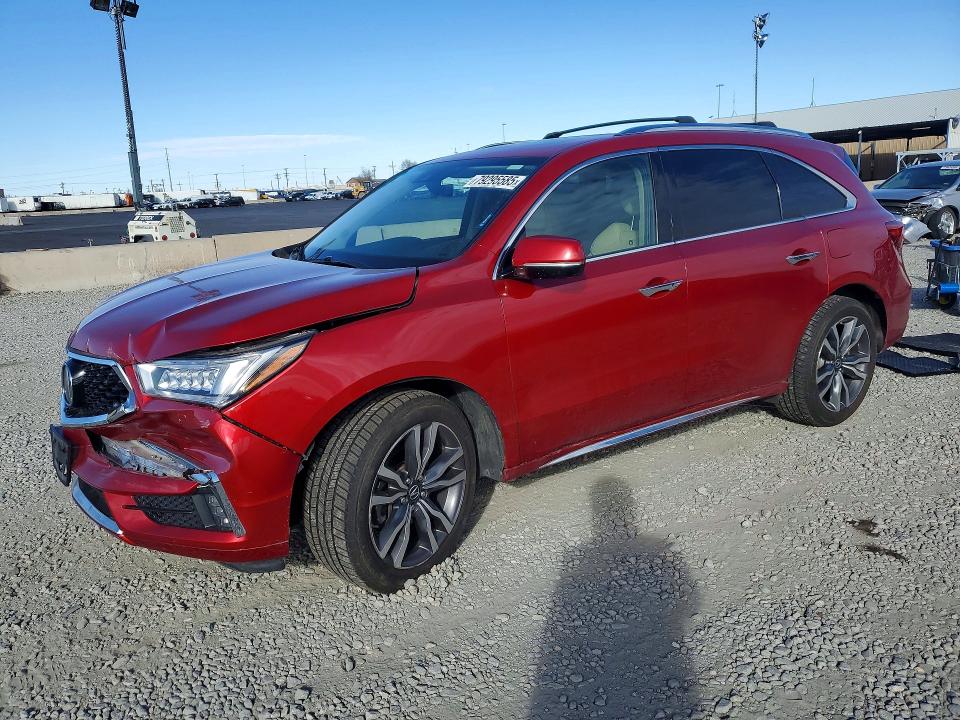 2019 ACURA MDX — VIN 5J8YD4H88KL007788