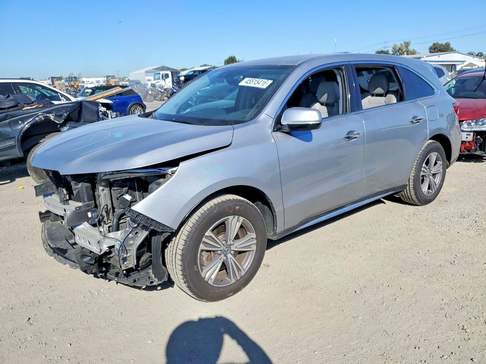 2019 ACURA MDX — VIN 5J8YD3H35KL010937