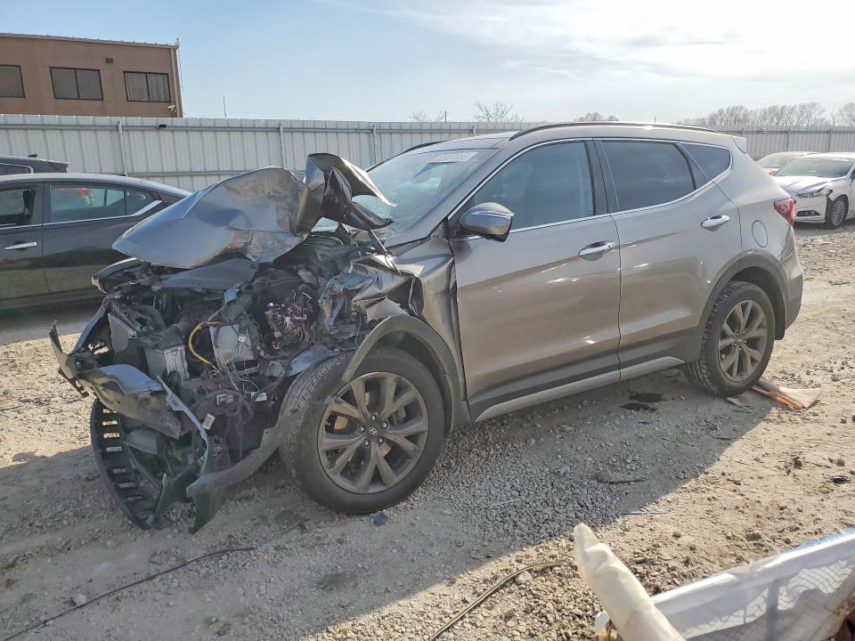 2017 HYUNDAI SANTA FE SPORT — VIN 5XYZW4LA4HG456199