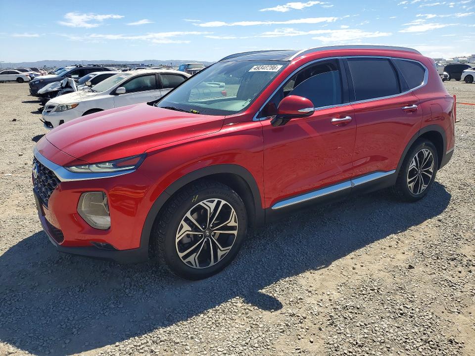 2020 HYUNDAI SANTA FE — VIN 5NMS33AA9LH279669