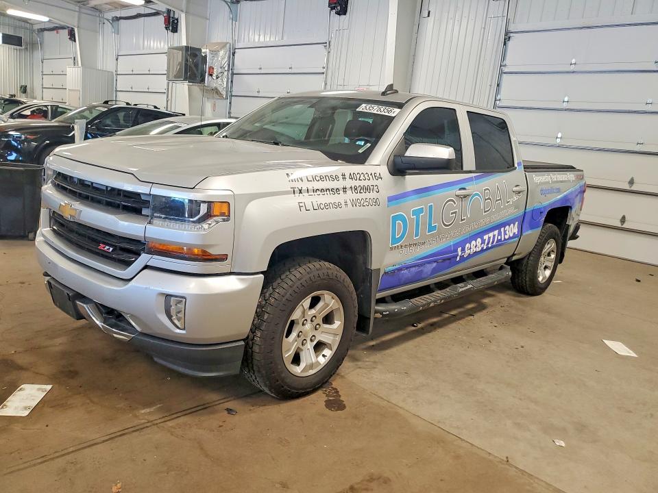 2017 CHEVROLET SILVERADO — VIN 3GCUKREC5HG228750