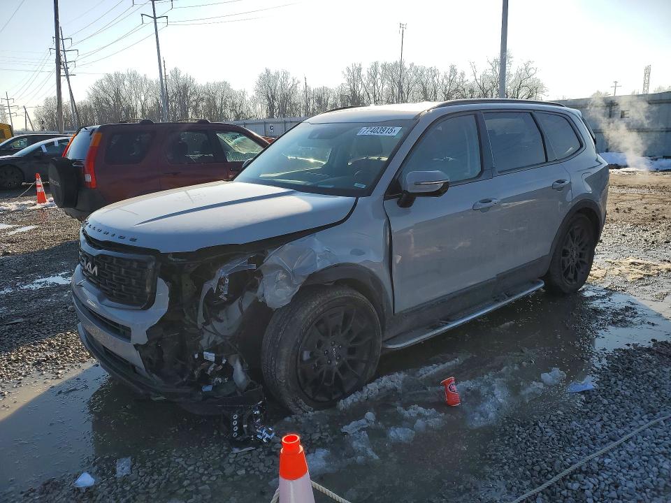 2022 KIA TELLURIDE — VIN 5XYP5DHC0NG206426