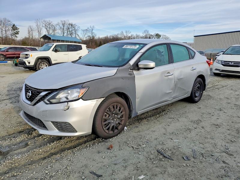 2016 NISSAN SENTRA S — VIN 3N1AB7AP1GY300992