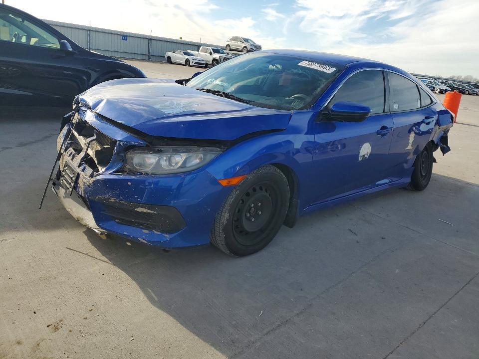 2018 HONDA CIVIC — VIN 19XFC2F53JE027749