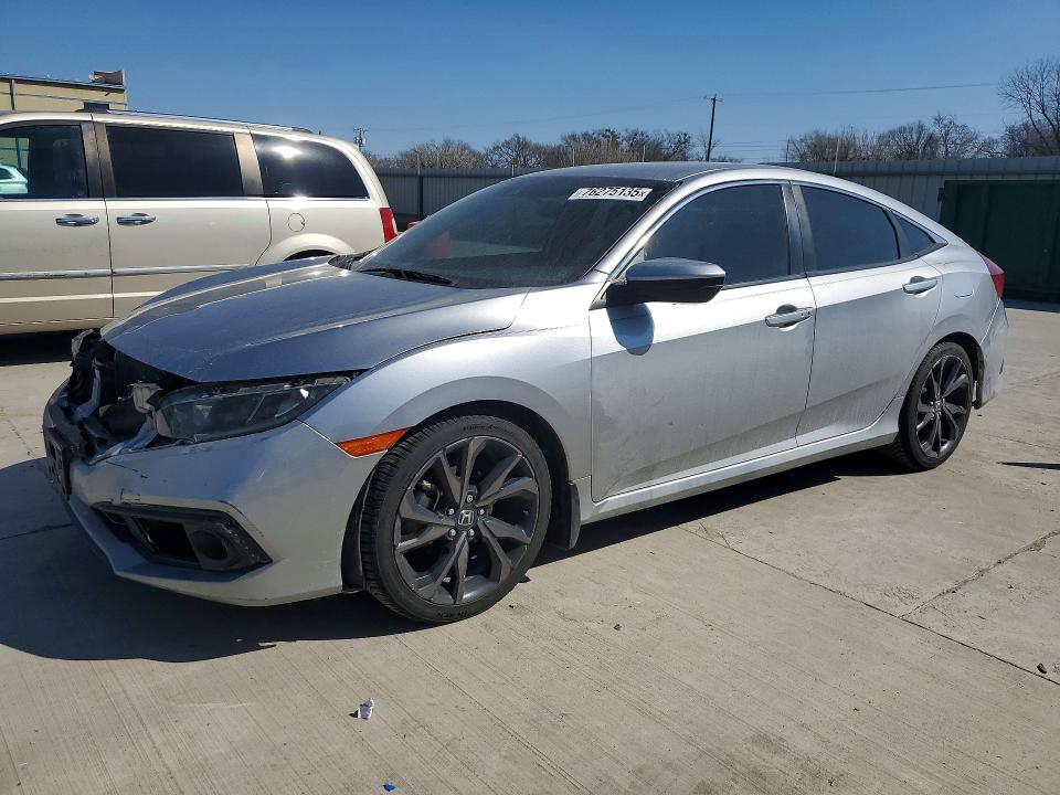 2020 HONDA CIVIC — VIN 19XFC2F82LE015850