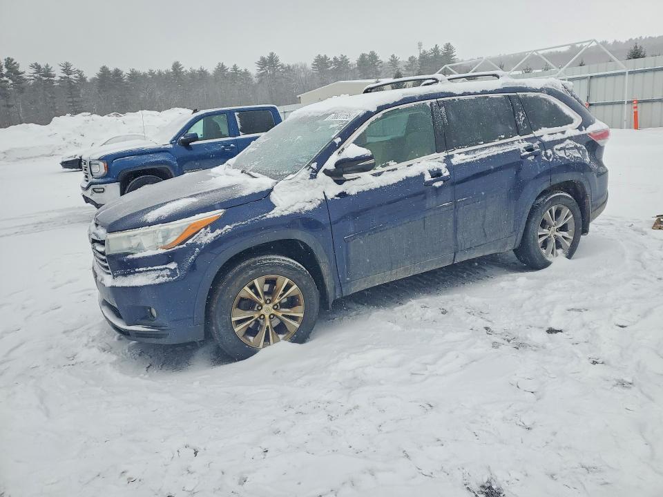 2015 TOYOTA HIGHLANDER — VIN 5TDJKRFHXFS080557