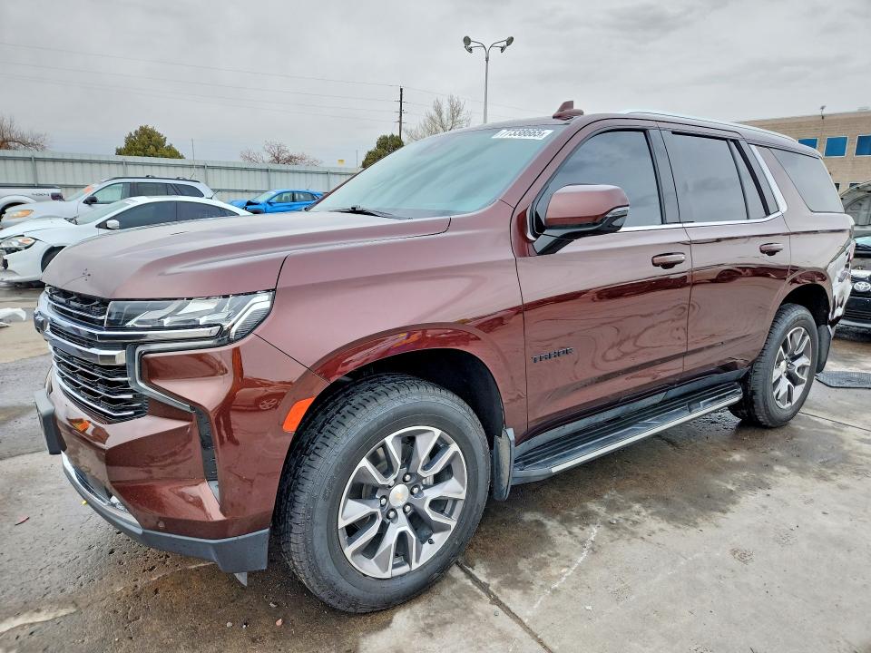 2022 CHEVROLET TAHOE — VIN 1GNSKNKDXNR186737