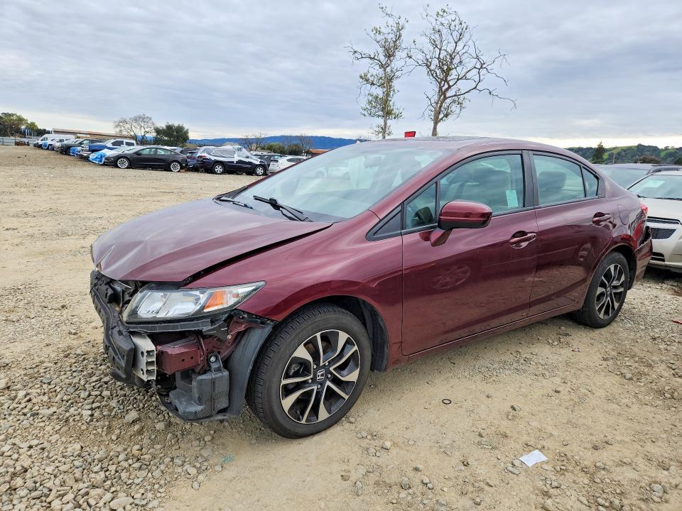 2015 HONDA CIVIC — VIN 2HGFB2F87FH510526