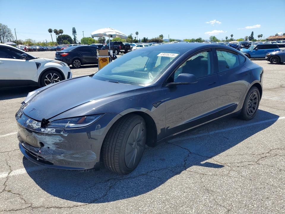2026 TESLA MODEL 3 — VIN 5YJ3E1EA1TF167379