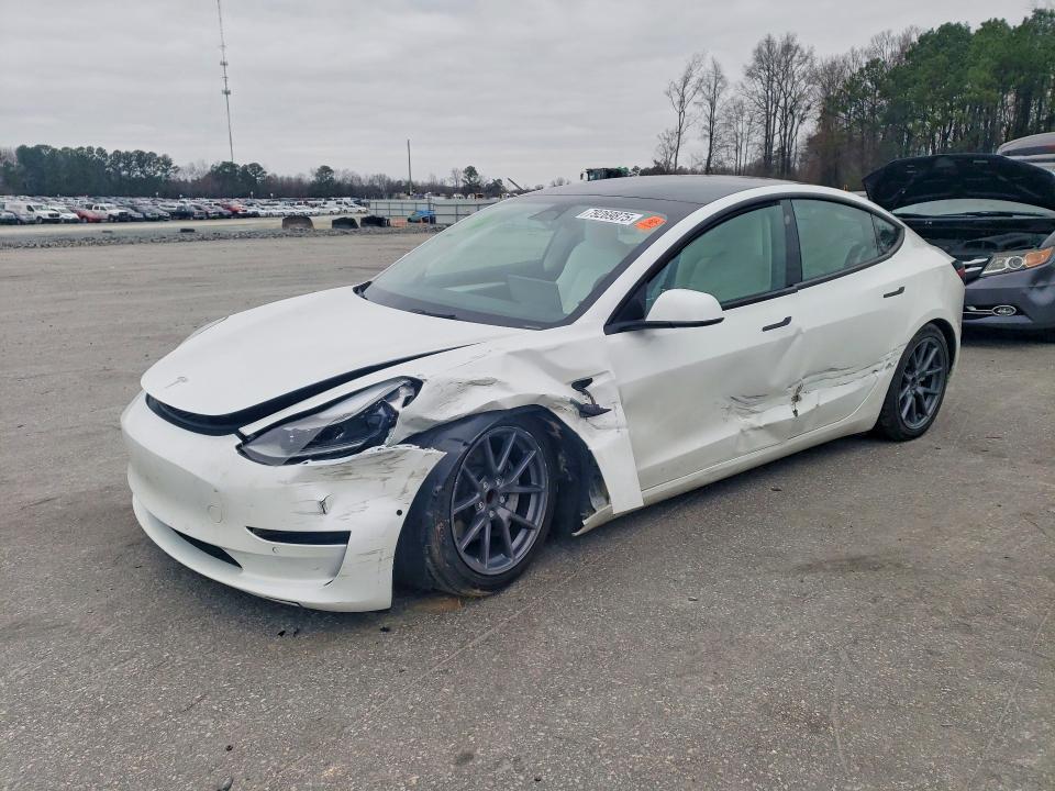 2022 TESLA MODEL 3 — VIN 5YJ3E1EA5NF175794