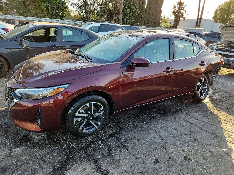 2025 NISSAN SENTRA SV — VIN 3N1AB8CV3SY324222