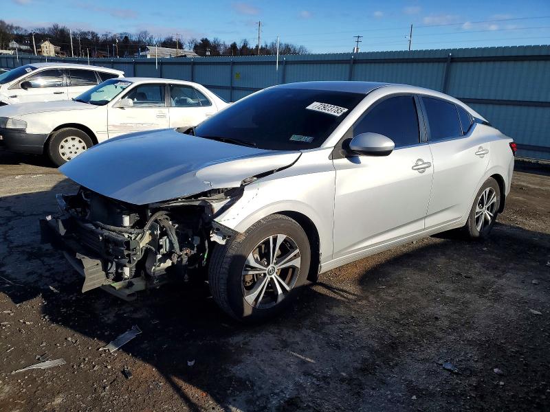 2021 NISSAN SENTRA SV — VIN 3N1AB8CV9MY208607