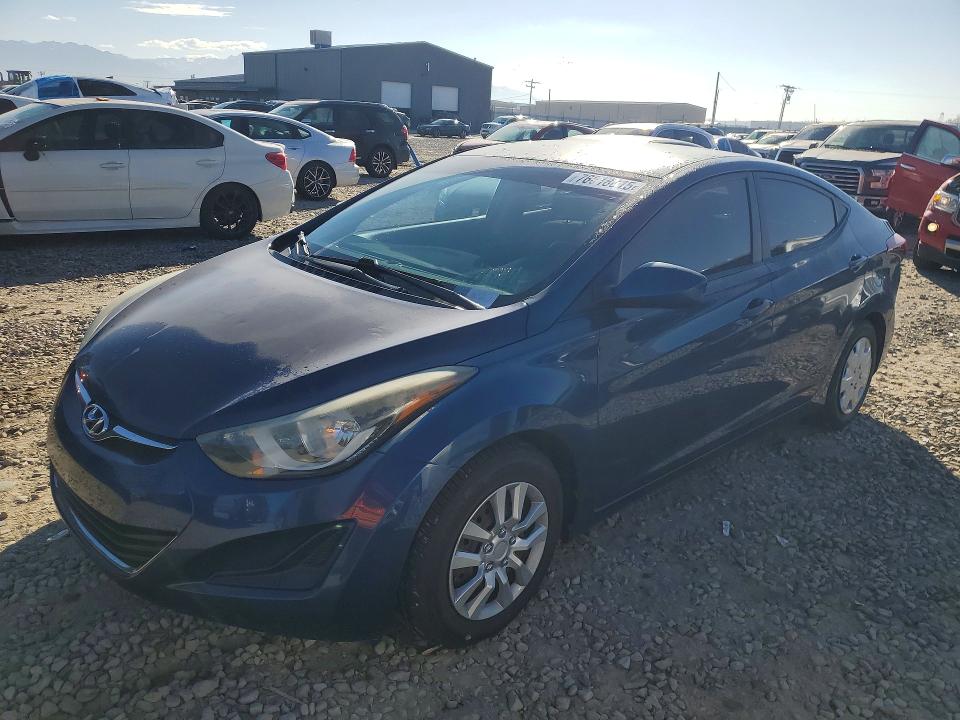 2016 HYUNDAI ELANTRA — VIN KMHDH4AE1GU649154