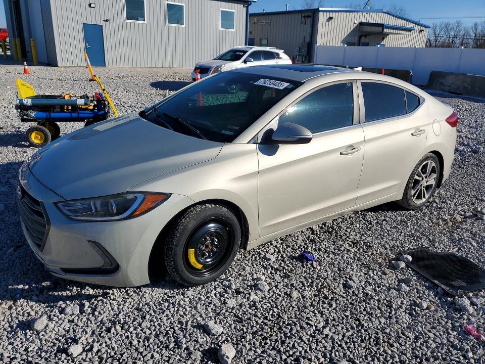 2018 HYUNDAI ELANTRA — VIN 5NPD84LF8JH224915