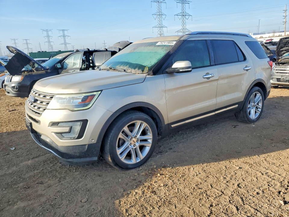 2017 FORD EXPLORER — VIN 1FM5K7FH0HGA10774