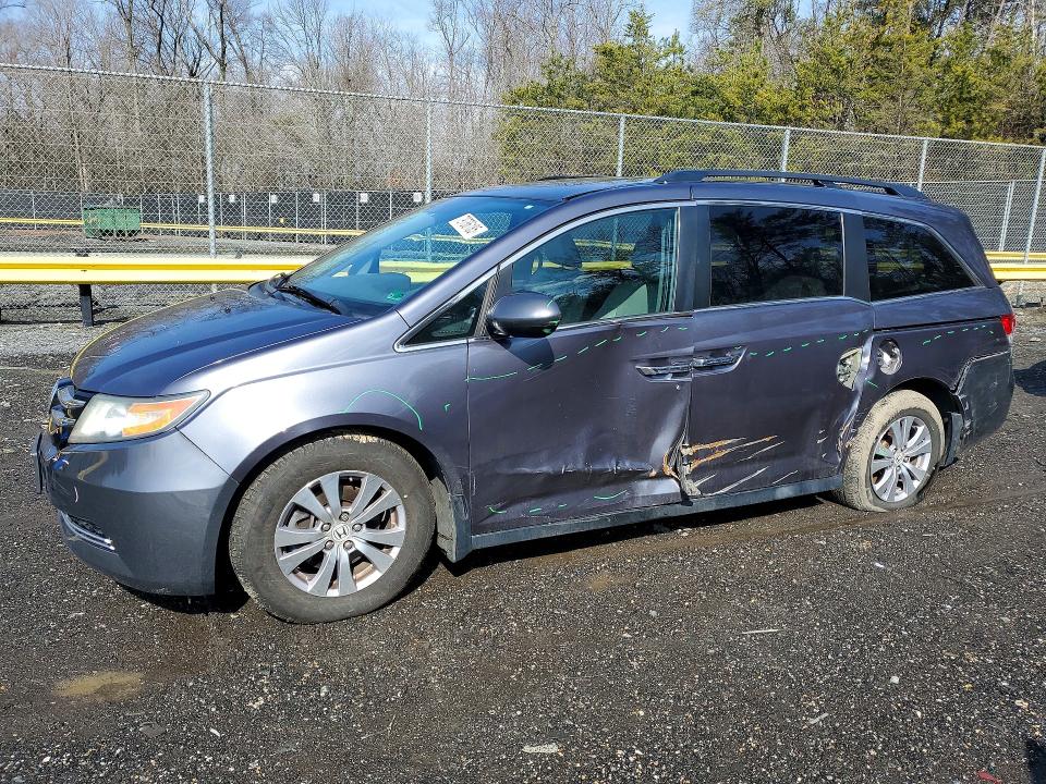 2016 HONDA ODYSSEY — VIN 5FNRL5H64GB009218