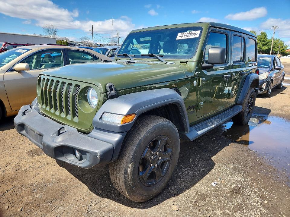 2021 JEEP WRANGLER UNLIMITED — VIN 1C4HJXDG9MW533256