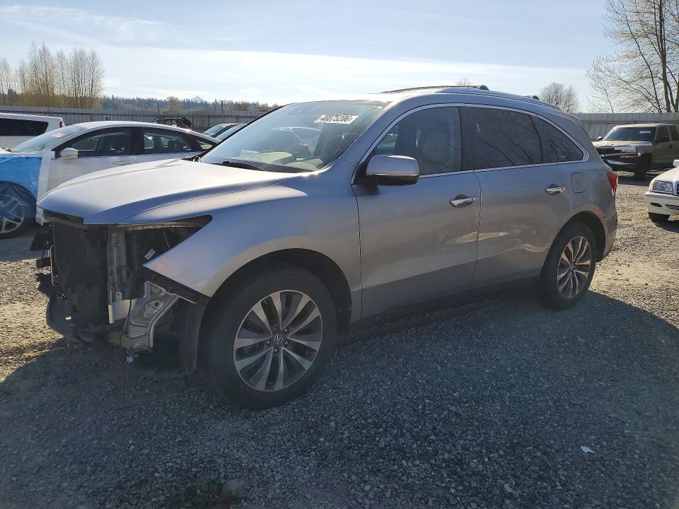 2016 ACURA MDX — VIN 5FRYD4H48GB012557