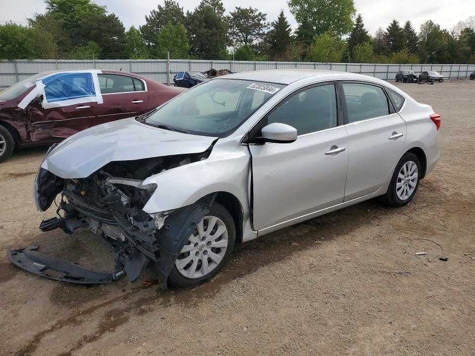 2019 NISSAN SENTRA — VIN 3N1AB7AP6KY302147