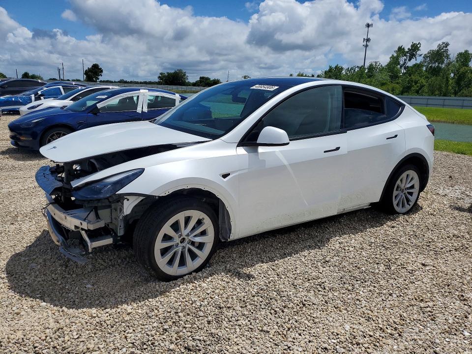 2025 TESLA MODEL Y — VIN 7SAYGDEE9SA367154