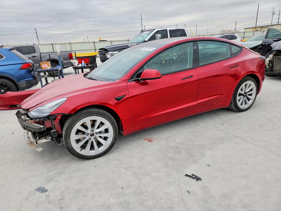 2021 TESLA MODEL 3 — VIN 5YJ3E1EB4MF859680
