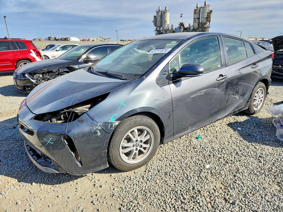 2020 TOYOTA PRIUS — VIN JTDKARFU6L3124071