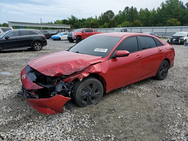 2021 HYUNDAI ELANTRA — VIN 5NPLM4AG1MH019346
