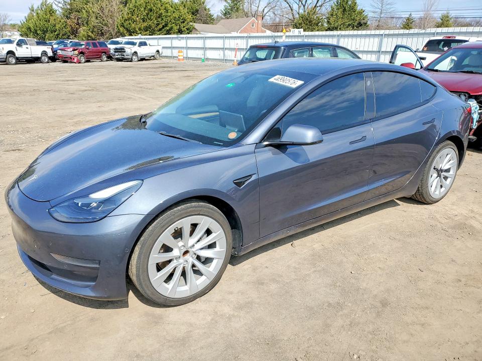 2022 TESLA MODEL 3 — VIN 5YJ3E1EA6NF288668