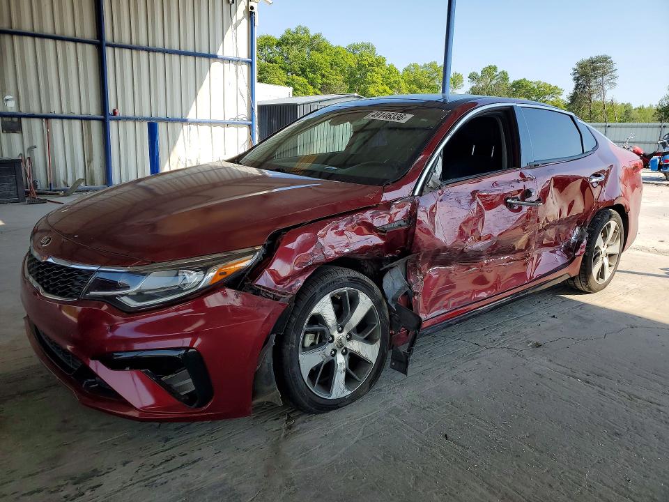 2019 KIA OPTIMA — VIN 5XXGT4L34KG327926