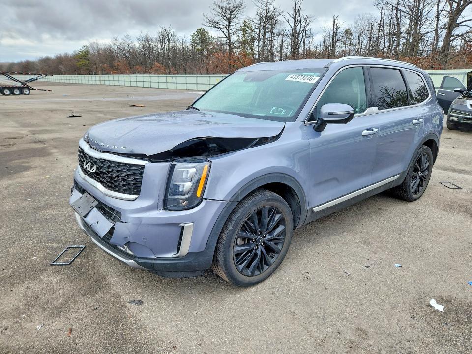 2022 KIA TELLURIDE — VIN 5XYP5DHC2NG215855