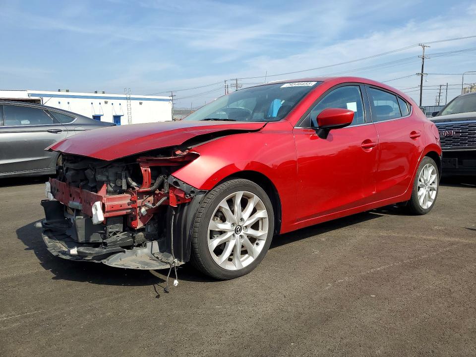 2015 MAZDA 3 — VIN JM1BM1L30F1247837