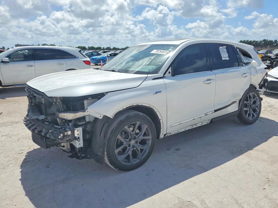 2022 ACURA MDX — VIN 5J8YE1H05NL047322