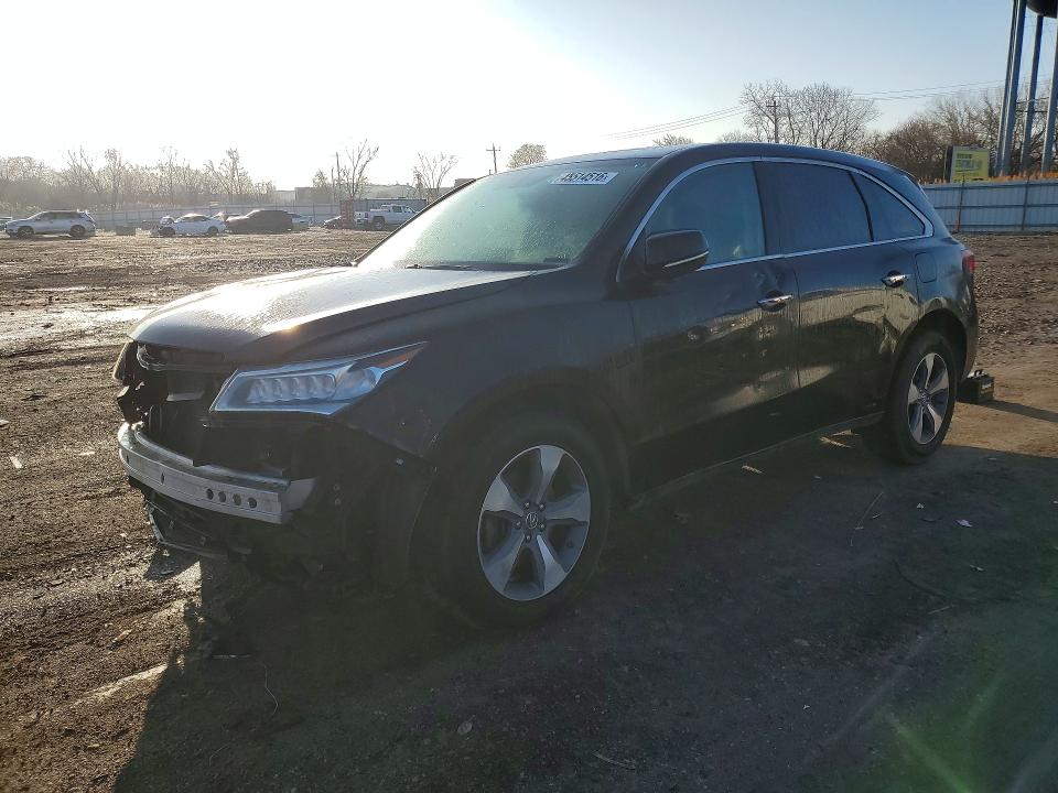 2016 ACURA MDX — VIN 5FRYD3H22GB011414