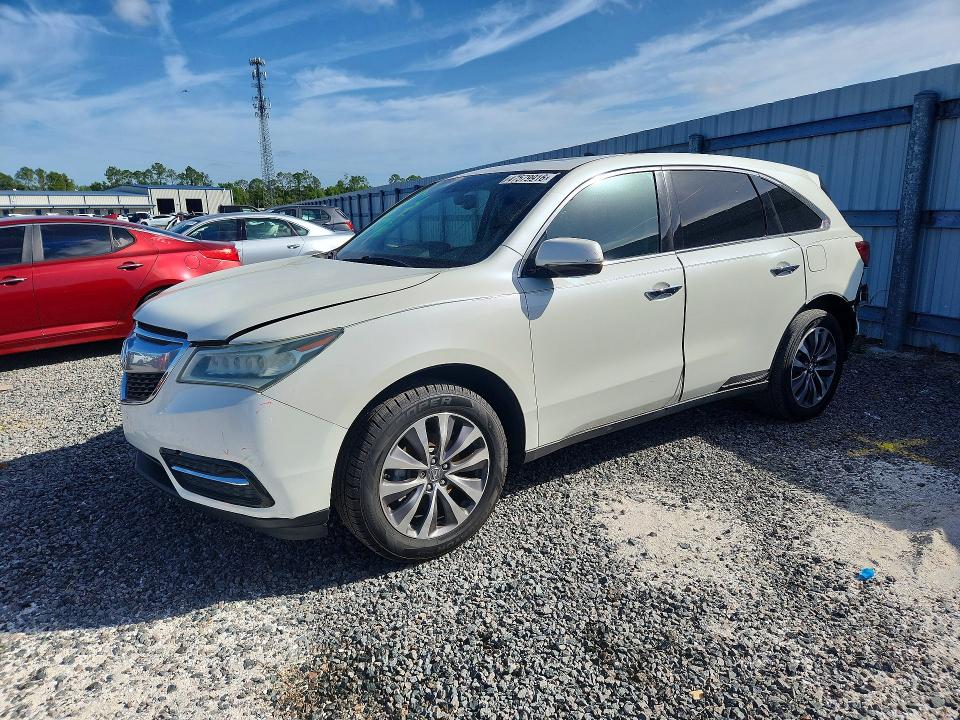 2015 ACURA MDX — VIN 5FRYD3H45FB006465