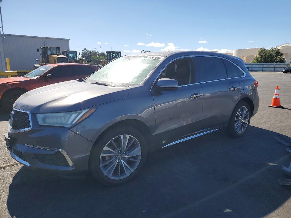 2018 ACURA MDX — VIN 5J8YD3H59JL001125