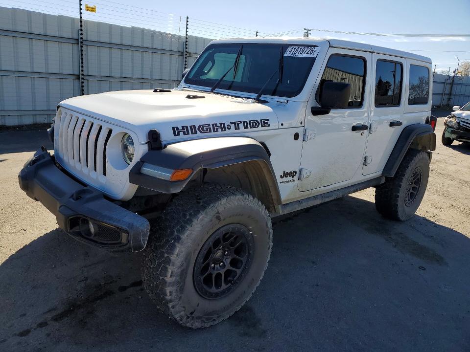 2022 JEEP WRANGLER UNLIMITED — VIN 1C4HJXDG8NW242233