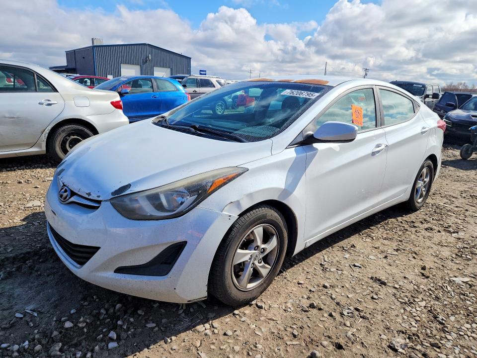2015 HYUNDAI ELANTRA — VIN 5NPDH4AE3FH566970