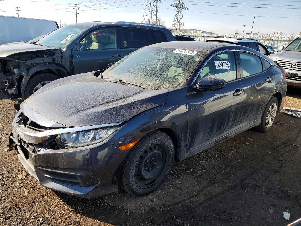 2018 HONDA CIVIC — VIN 19XFC2F55JE033715
