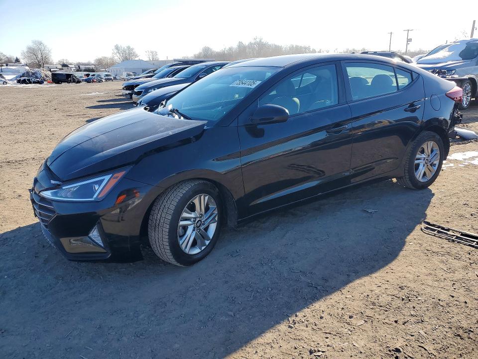 2019 HYUNDAI ELANTRA — VIN KMHD84LF2KU863083
