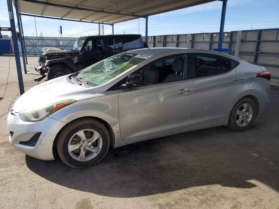 2015 HYUNDAI ELANTRA — VIN 5NPDH4AE6FH614221