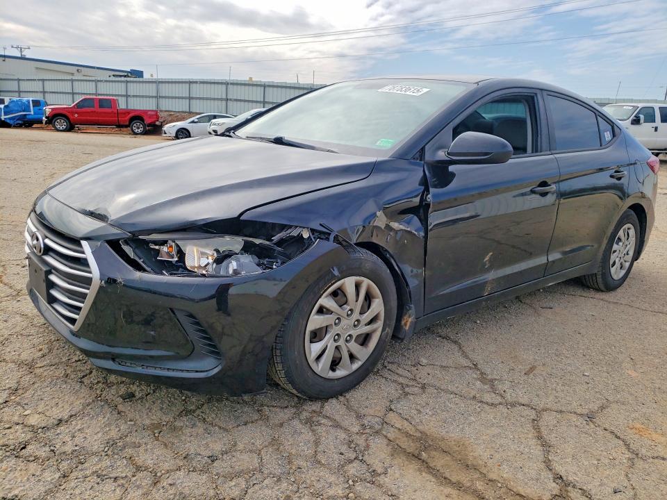 2017 HYUNDAI ELANTRA — VIN KMHD74LF7HU127915