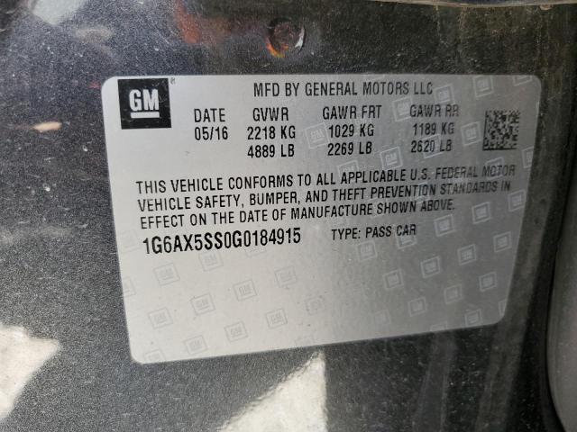 1G6AX5SS0G0184915