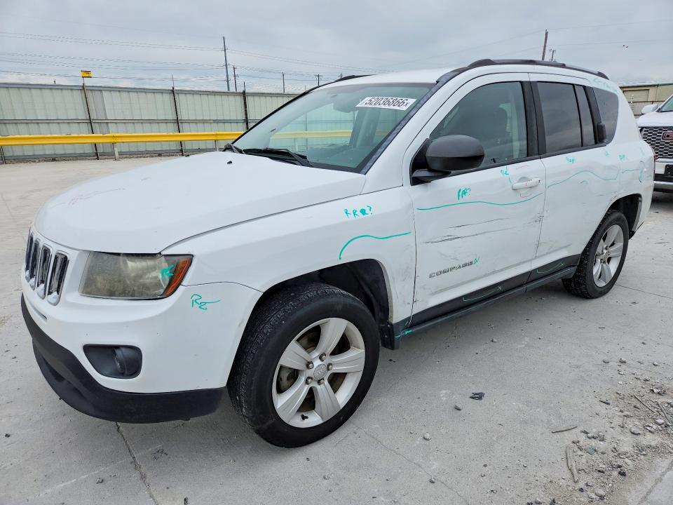 2016 JEEP COMPASS — VIN 1C4NJCBAXGD612123