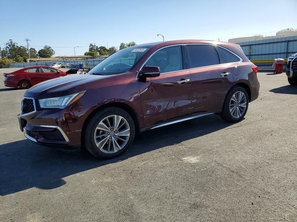 2017 ACURA MDX — VIN 5FRYD4H56HB022983